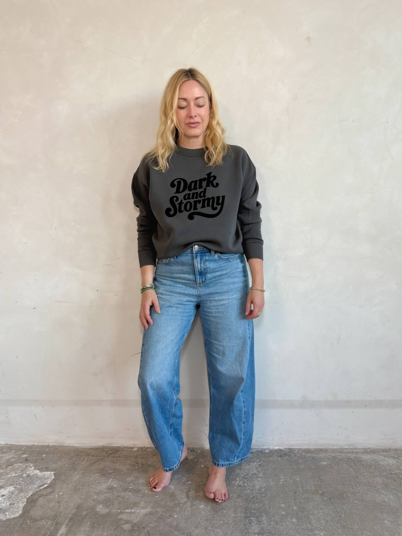 Dark and Stormy Washed Sweatshirt