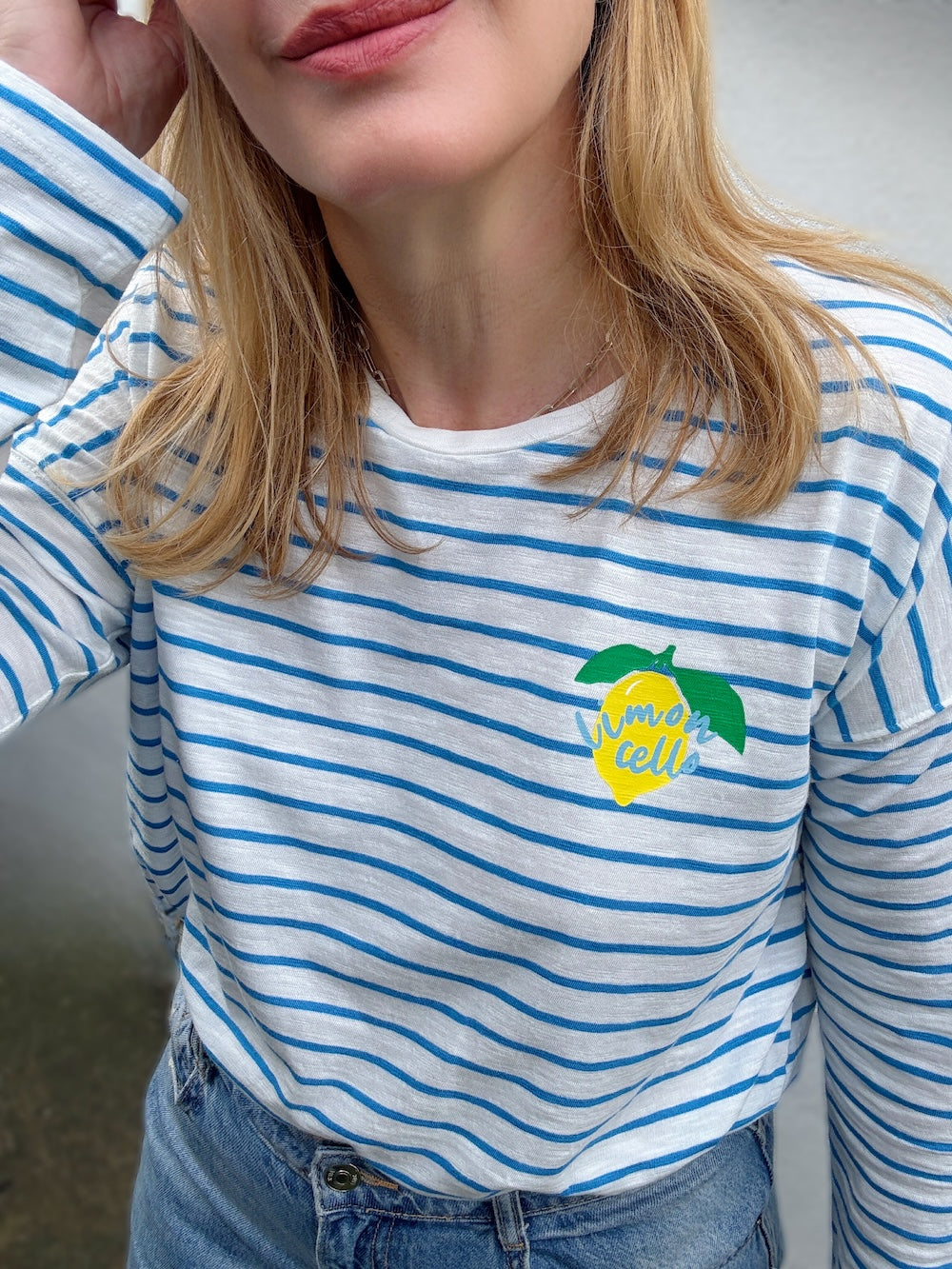 Limoncello Striped Long Sleeve Tee
