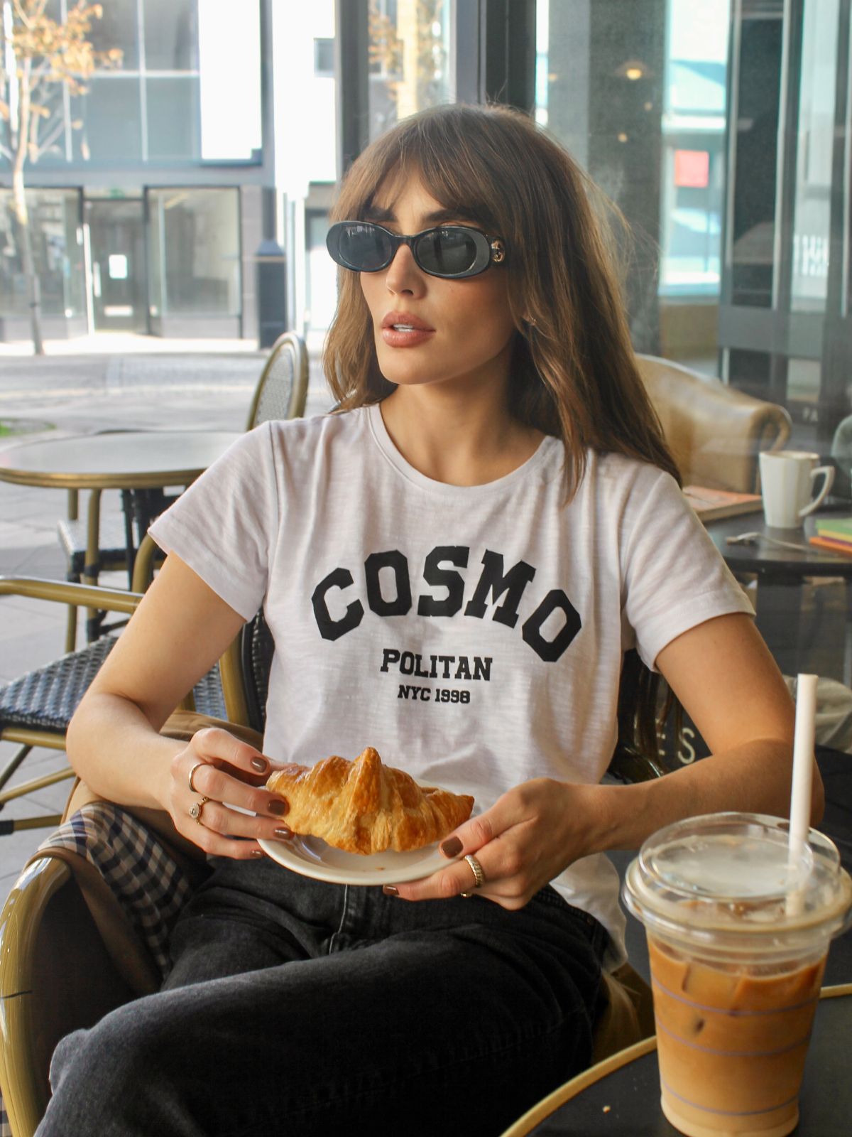 Cosmopolitan T-shirt white