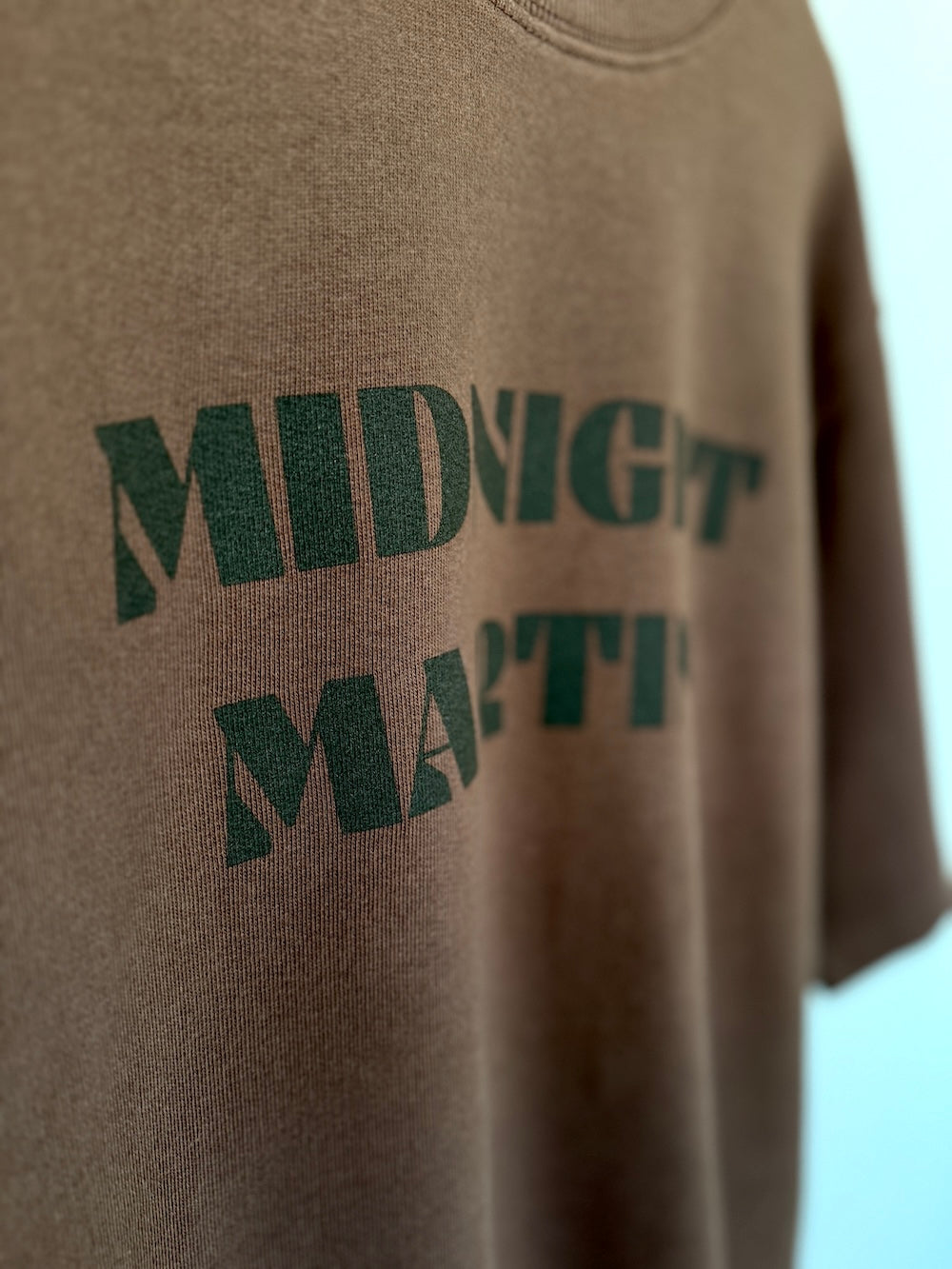 Midnight Martini Short Sleeve Sweatshirt Brown