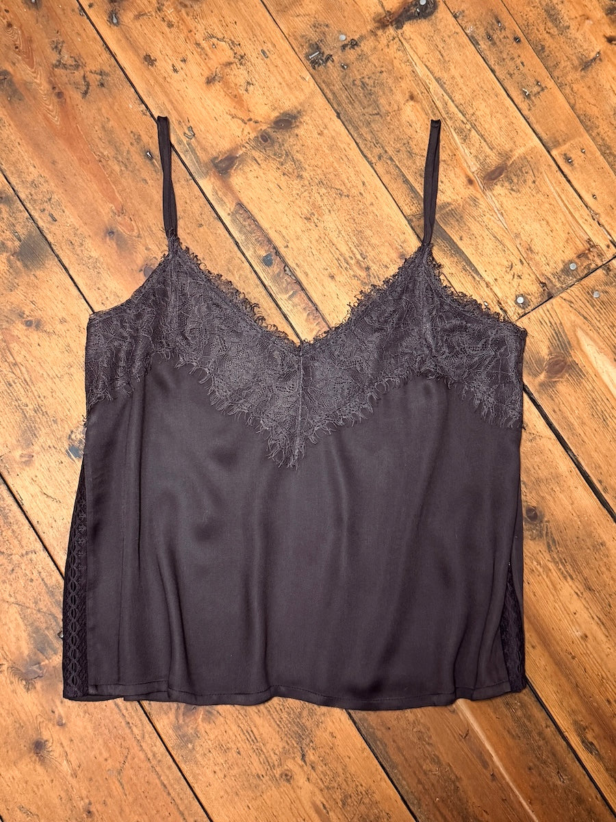 Cassie Lace Camisole Chocolate Brown