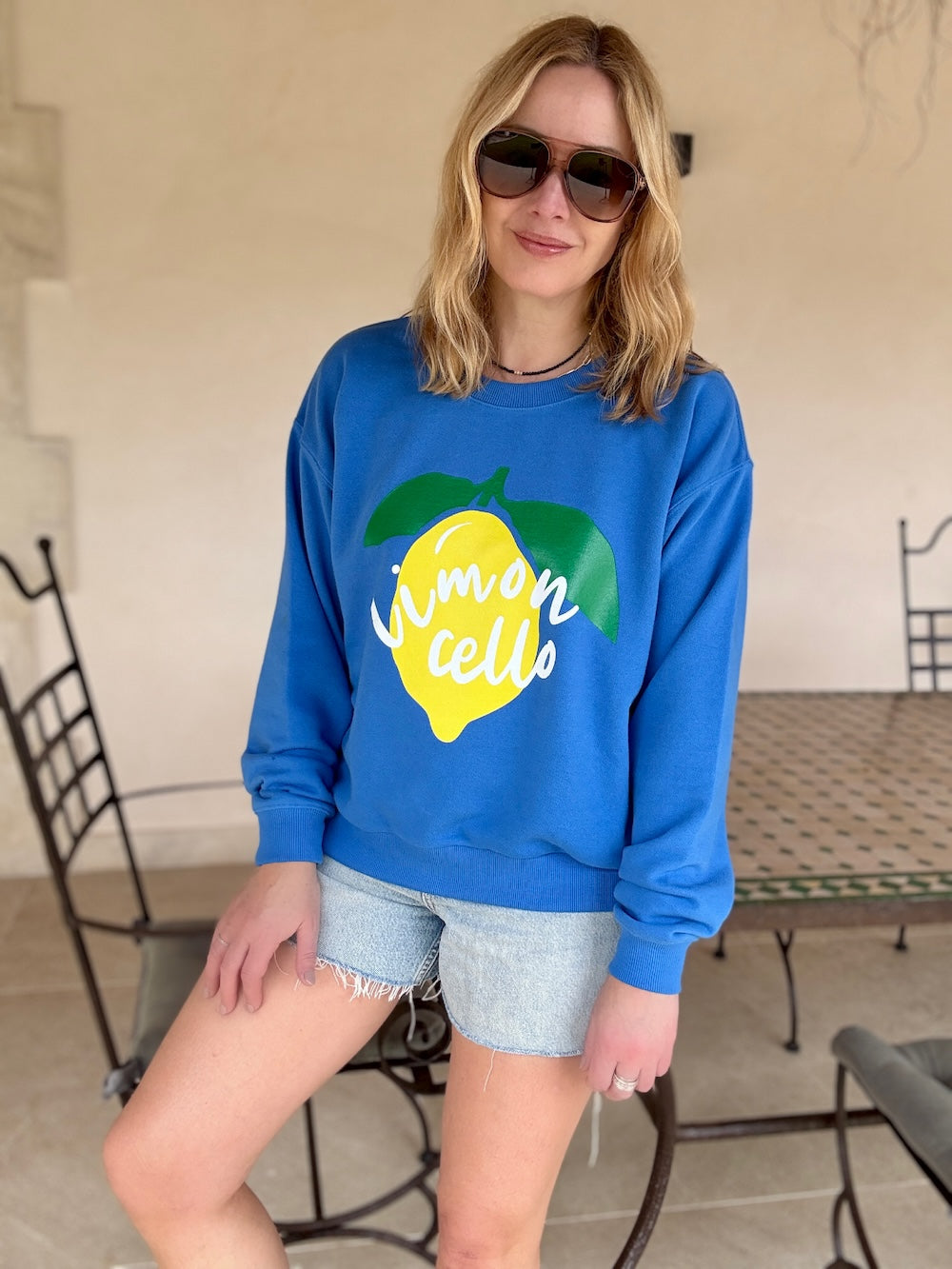 Limoncello Blue Sweatshirt