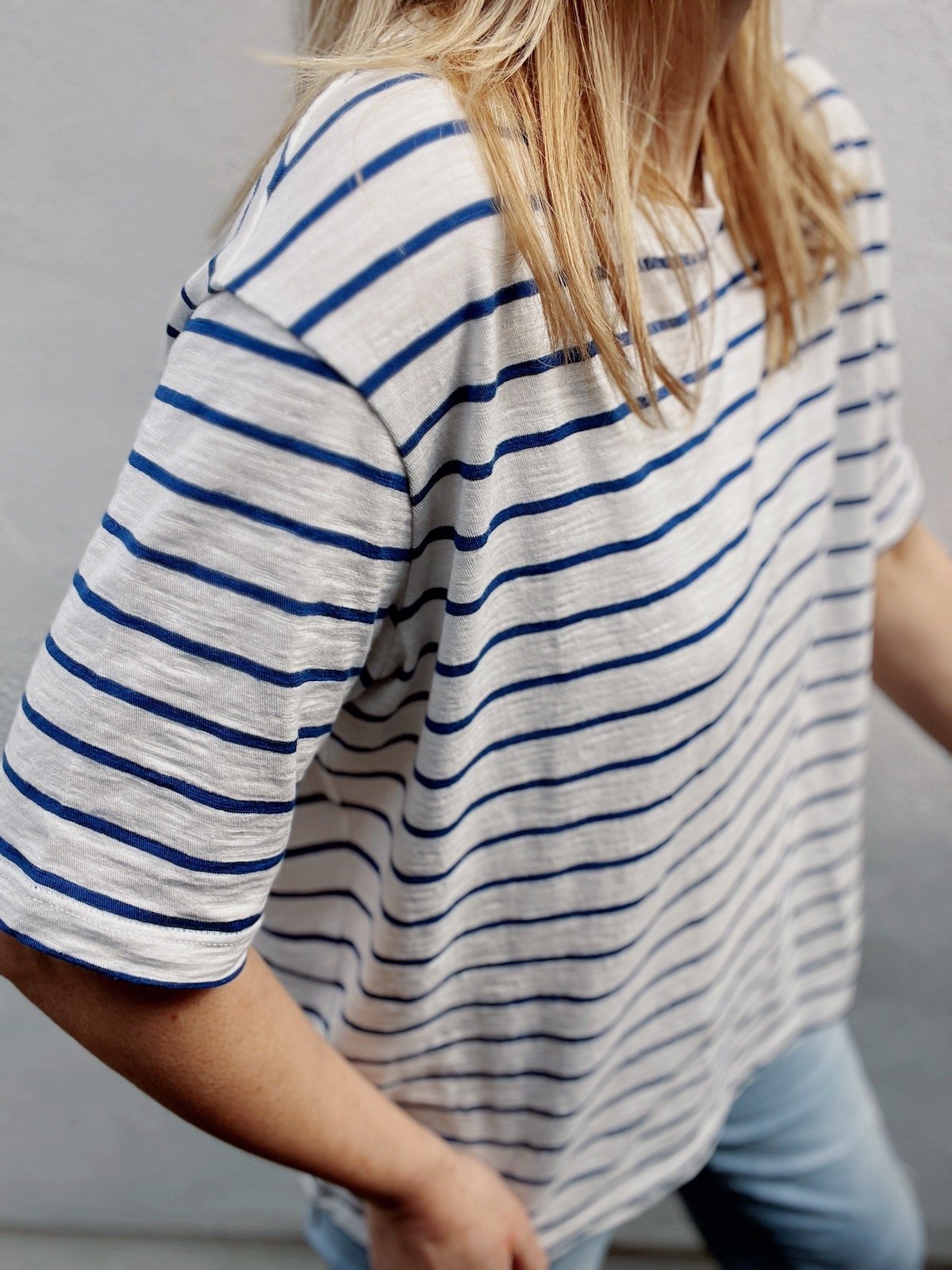 Stripe Oversized t-shirt | fwp by rae