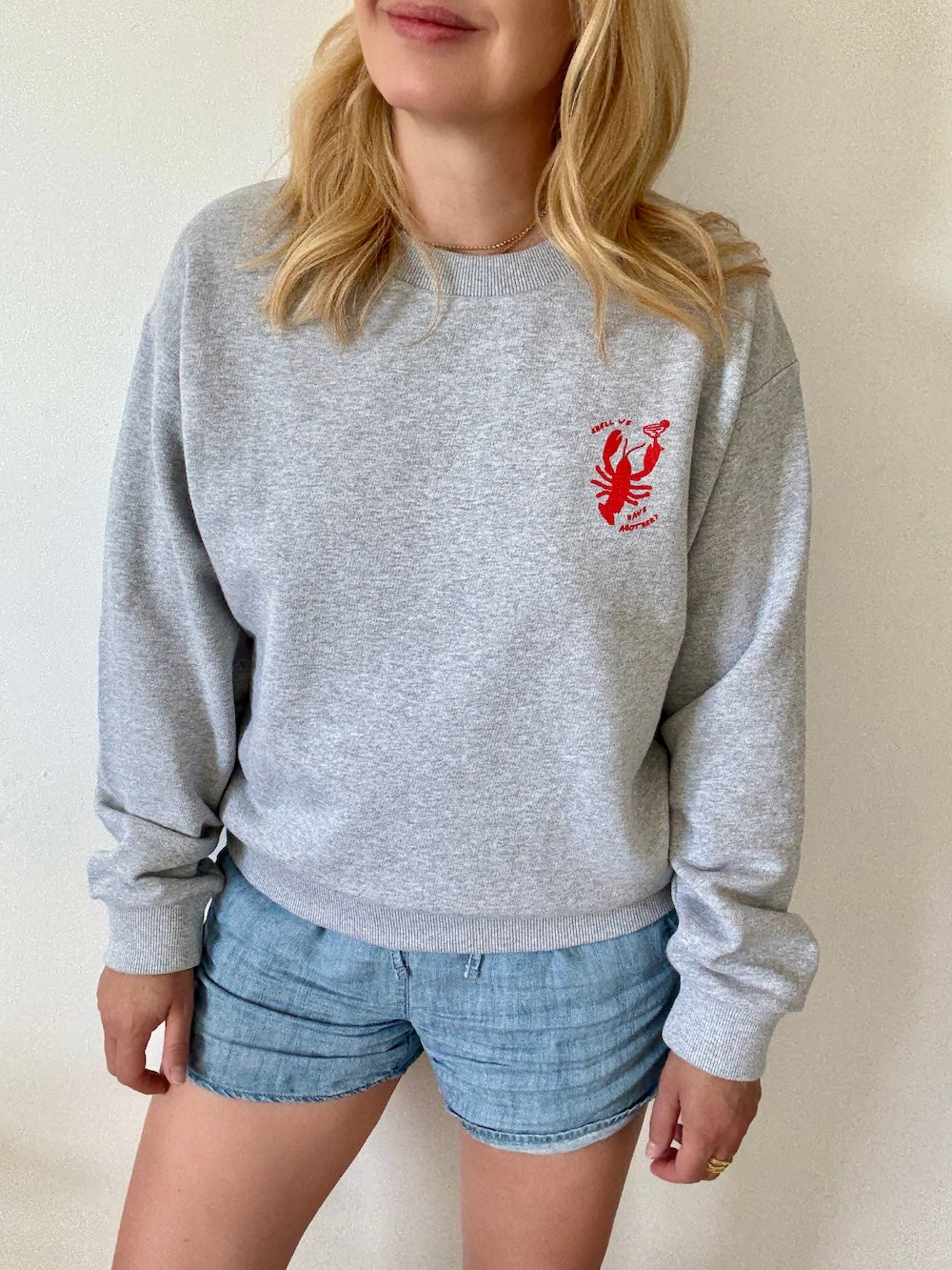 Lobster Print Sweatshirt