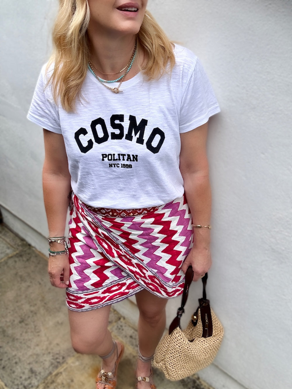 Cosmopolitan T-shirt white
