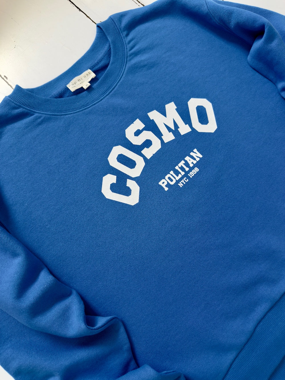 Cosmo Sweatshirt Blue White