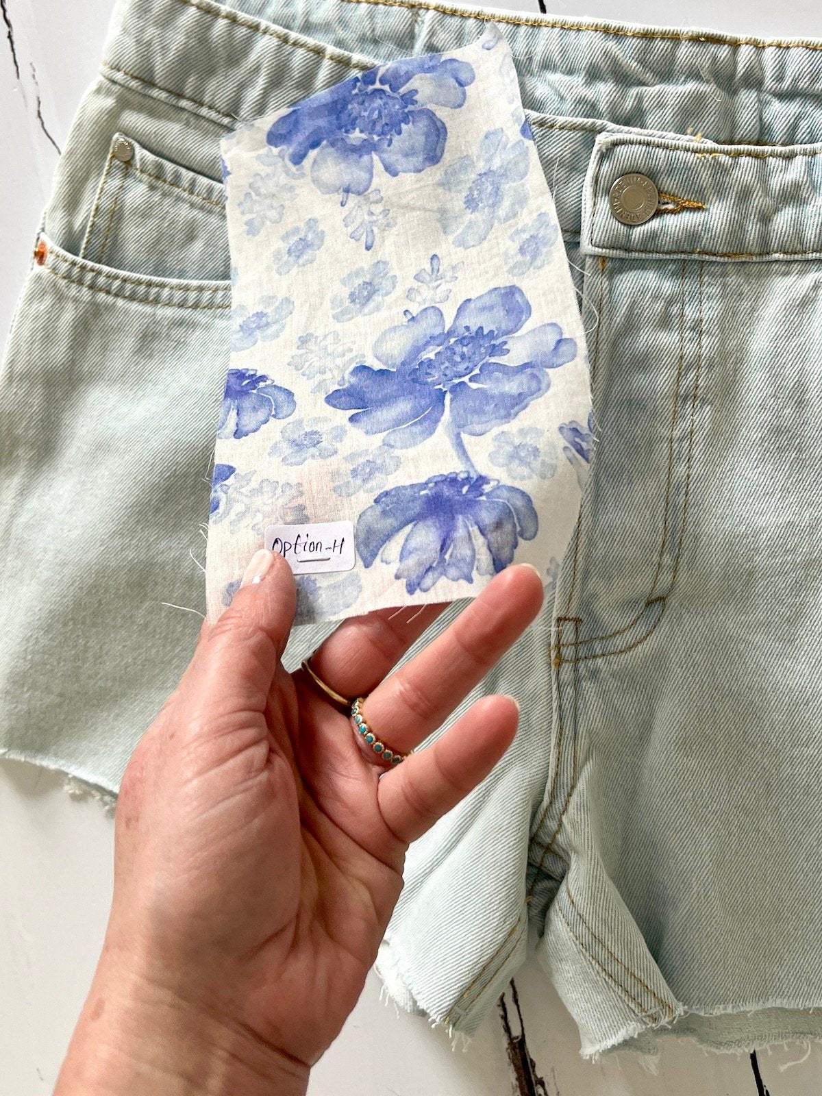 Betty blue watercolour floral puff sleeve blouse | fwp by rae