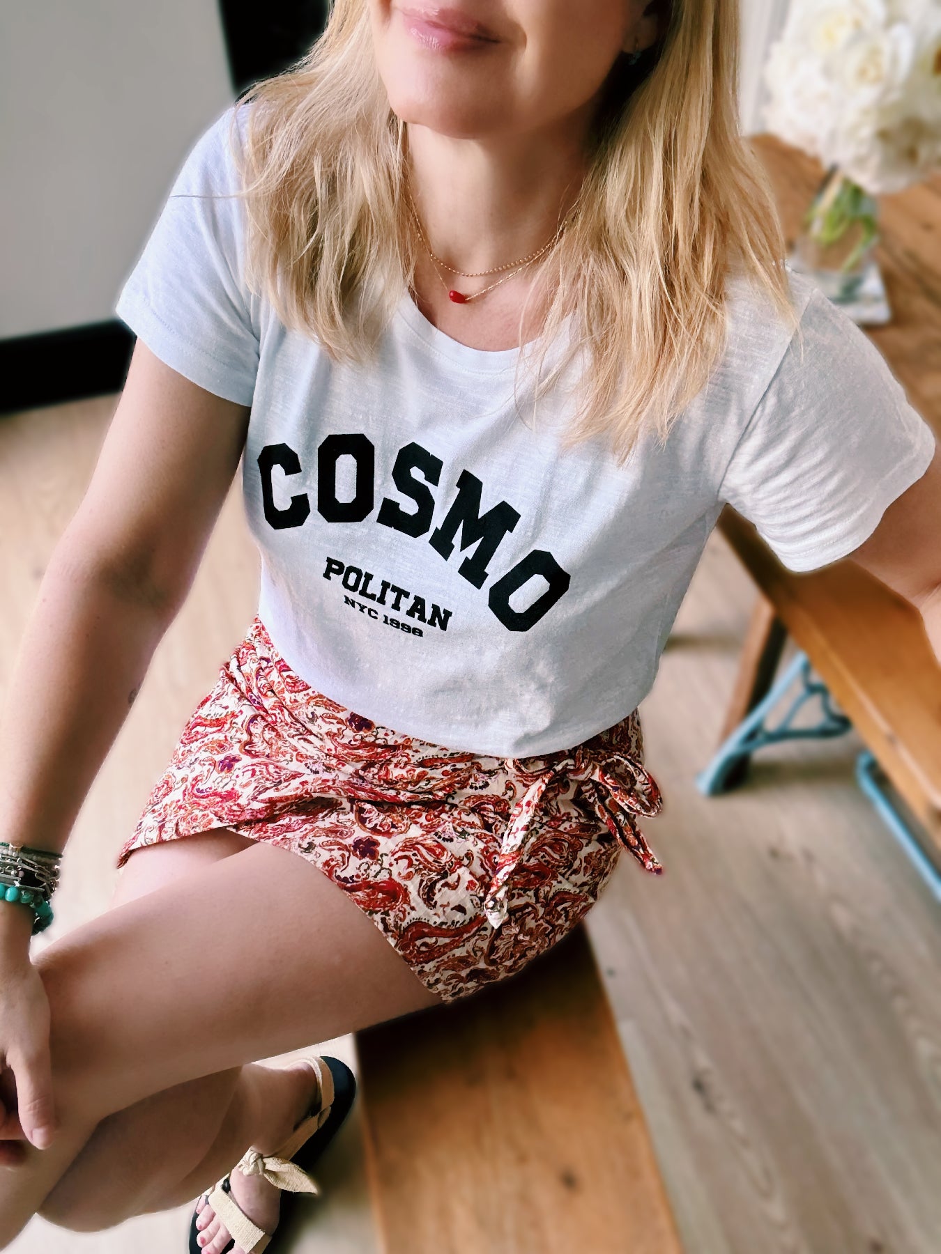 Cosmopolitan T-shirt white