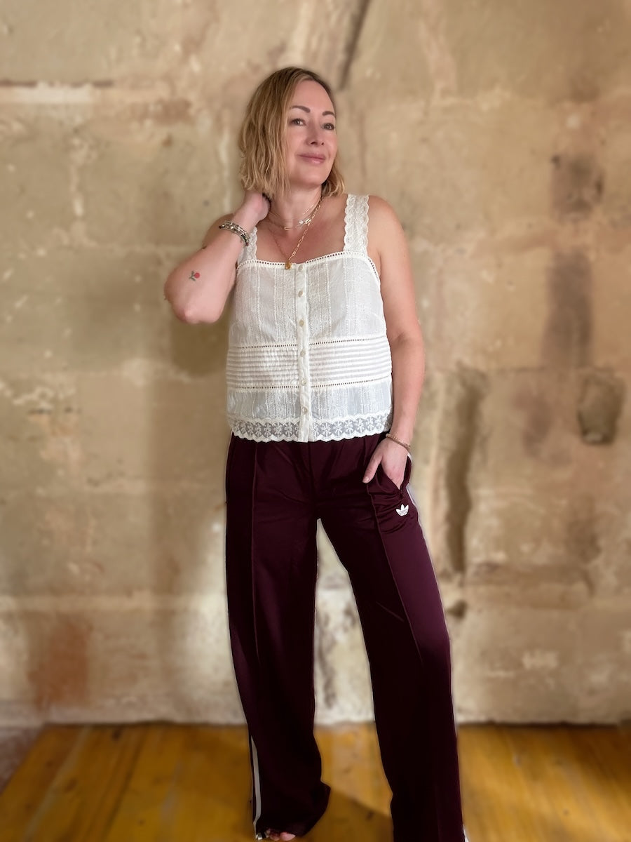 Wren Lace Camisole Top Cream