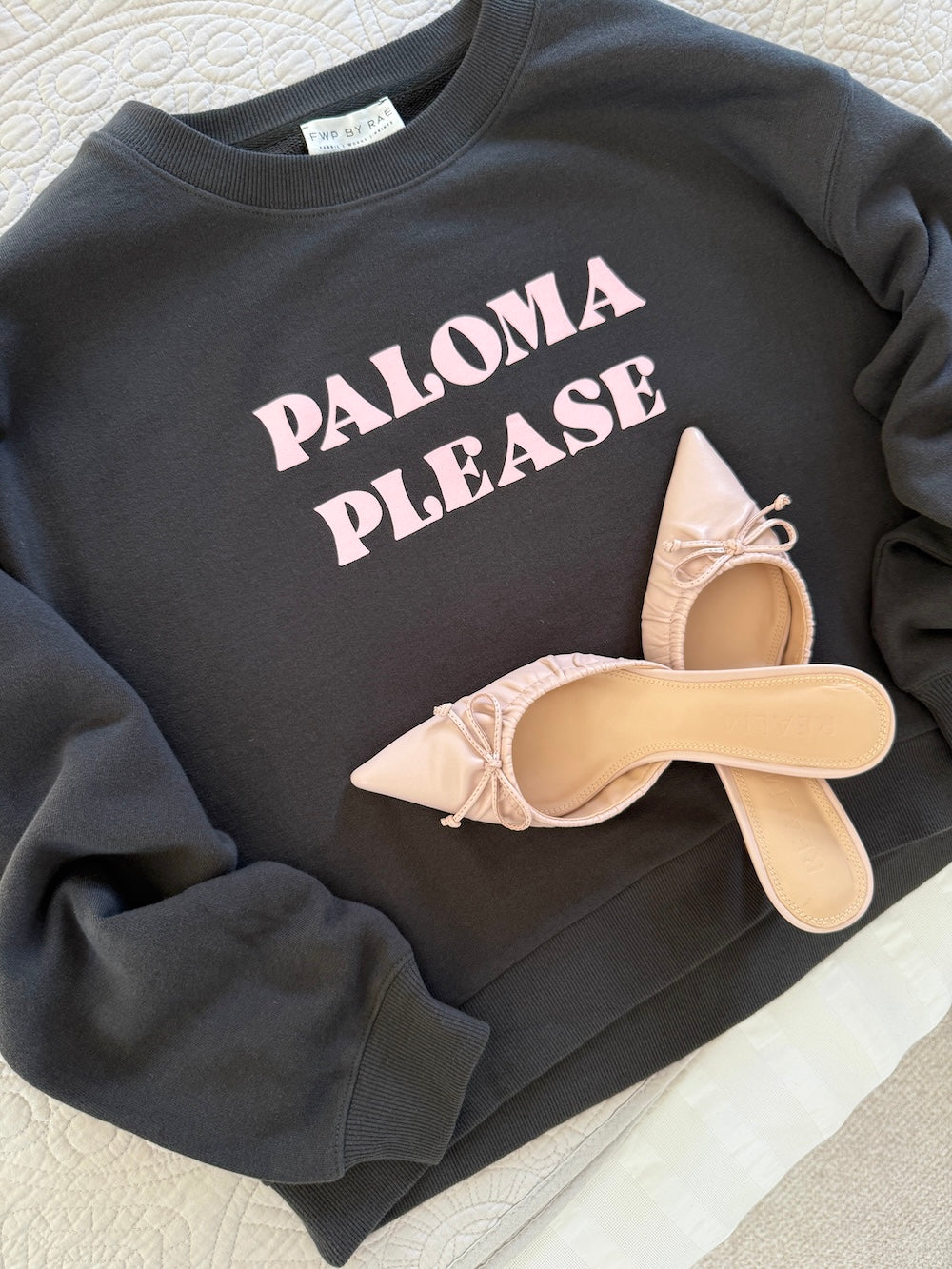 Paloma Please Sweatshirt Woodland Grey Pink
