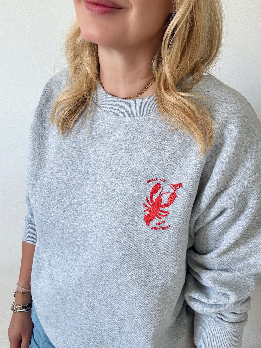 Lobster Print Sweatshirt