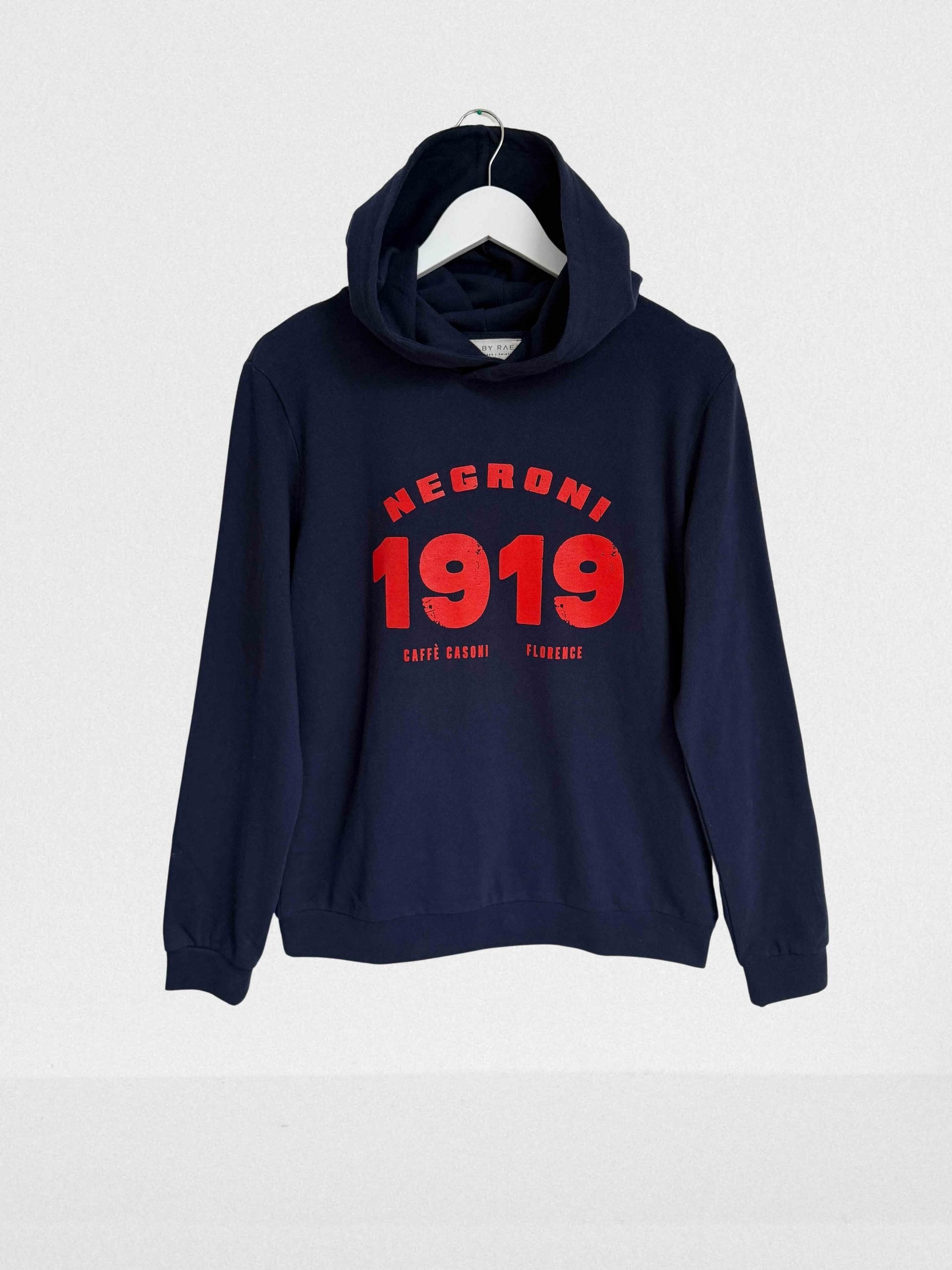 negroni fine knit hoodie navy | fwp by rae hoodie