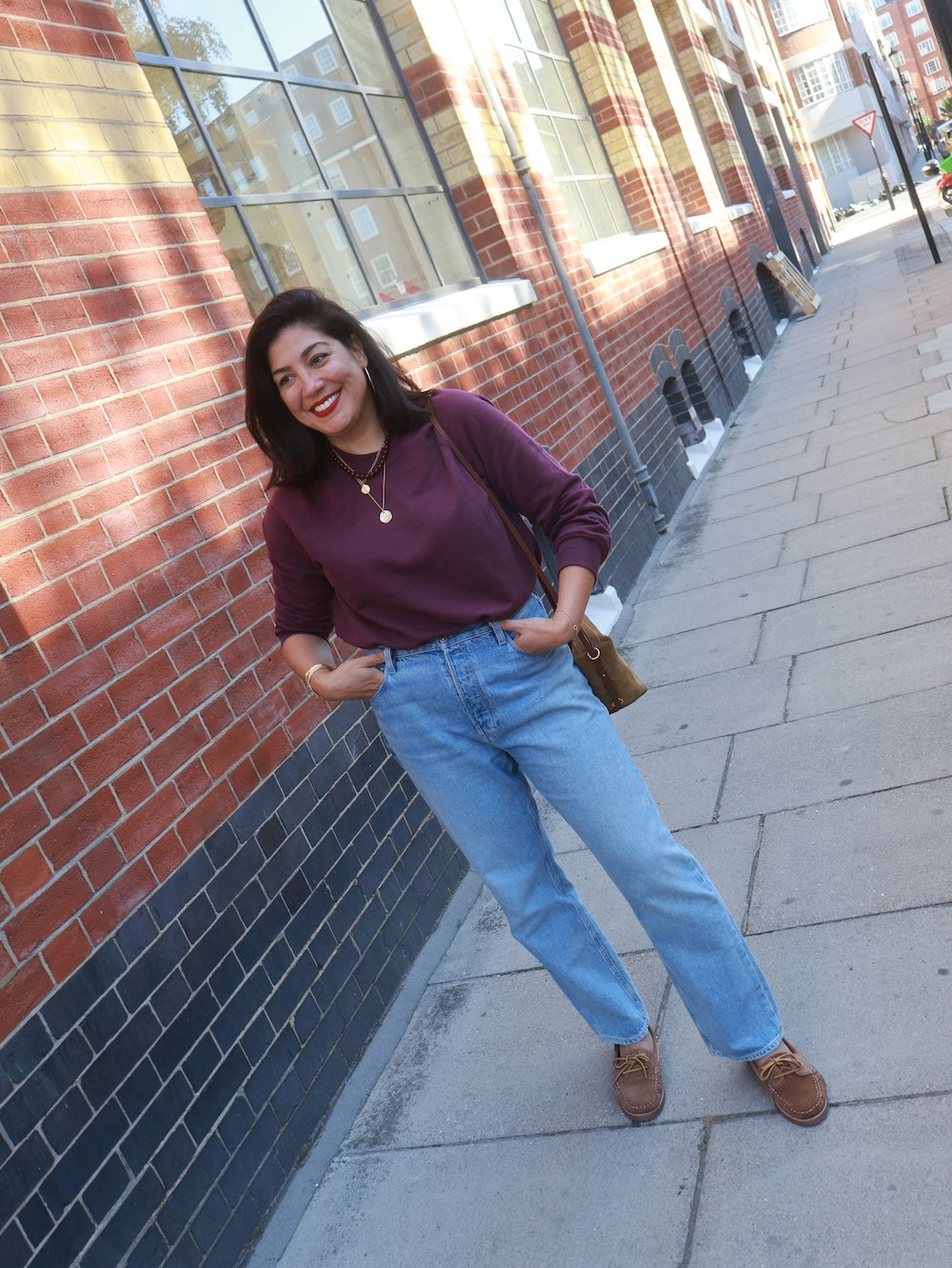 Dylan Raglan Sweatshirt Fig