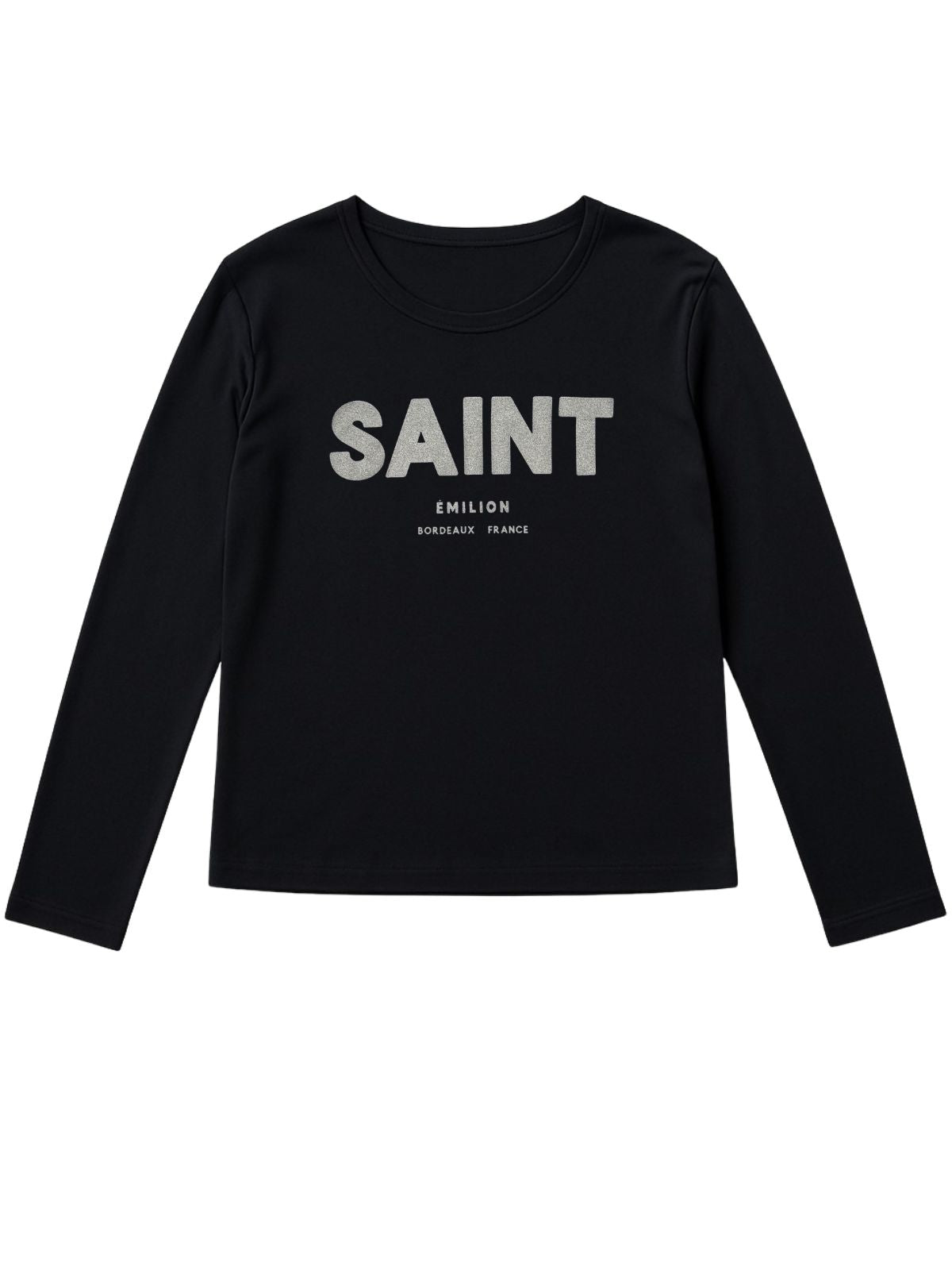 Saint Long Sleeve Top Black