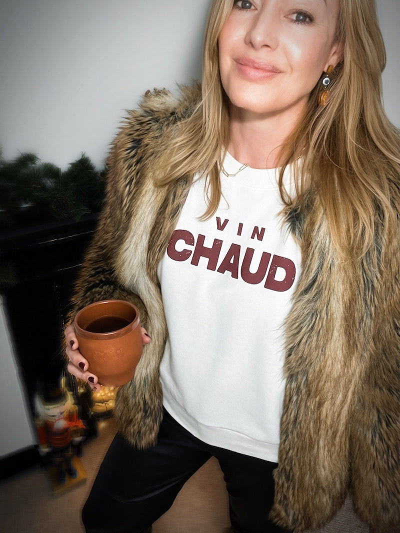 Vin Chaud Sweatshirt Winter White