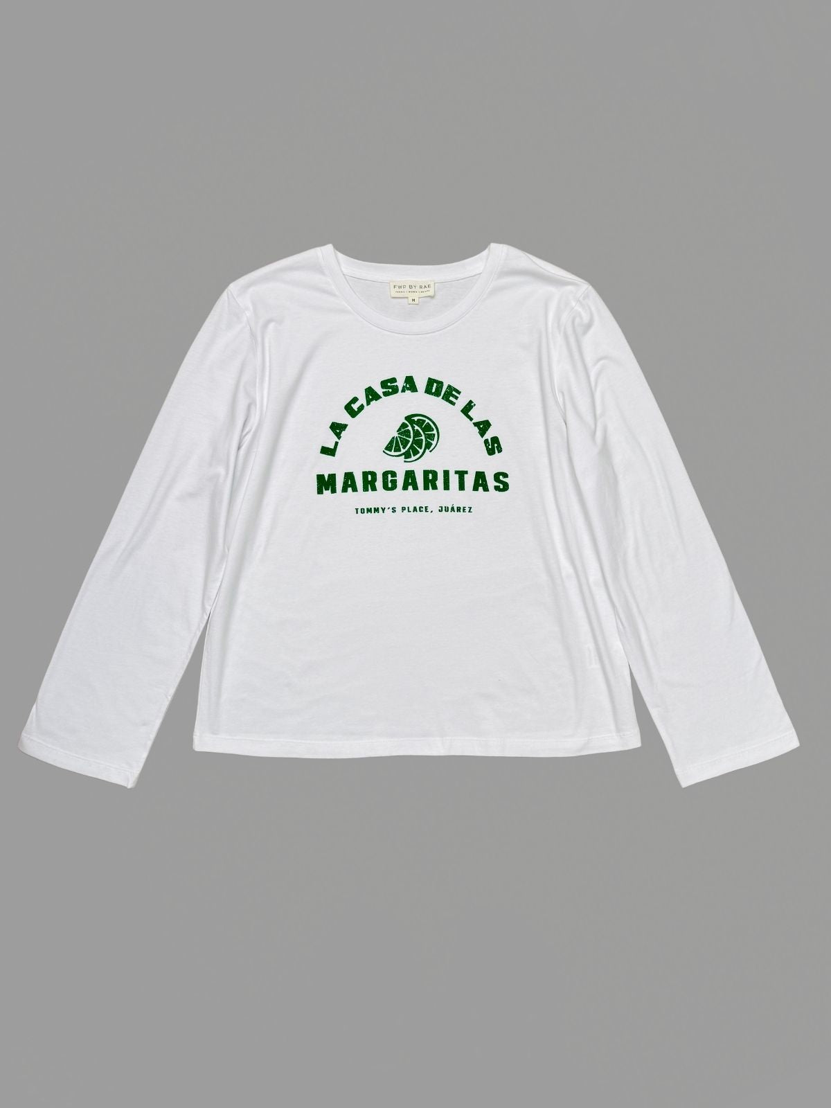 Margaritas Long Sleeve T-Shirt White