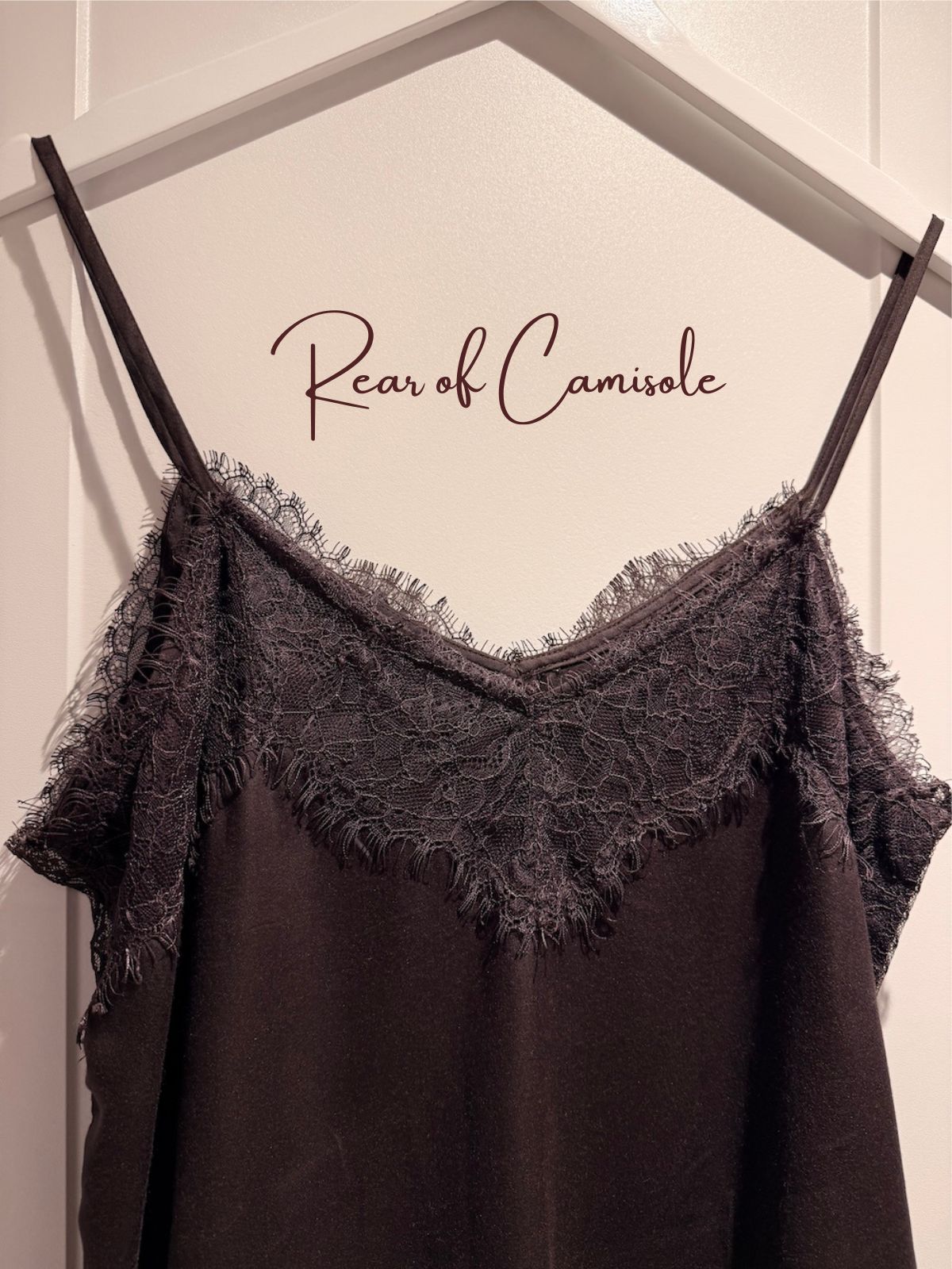 Cassie Lace Camisole Chocolate Brown