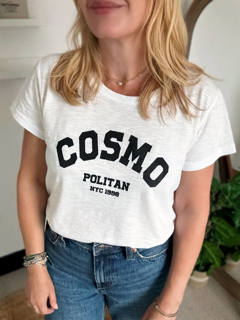 Cosmopolitan T-shirt white