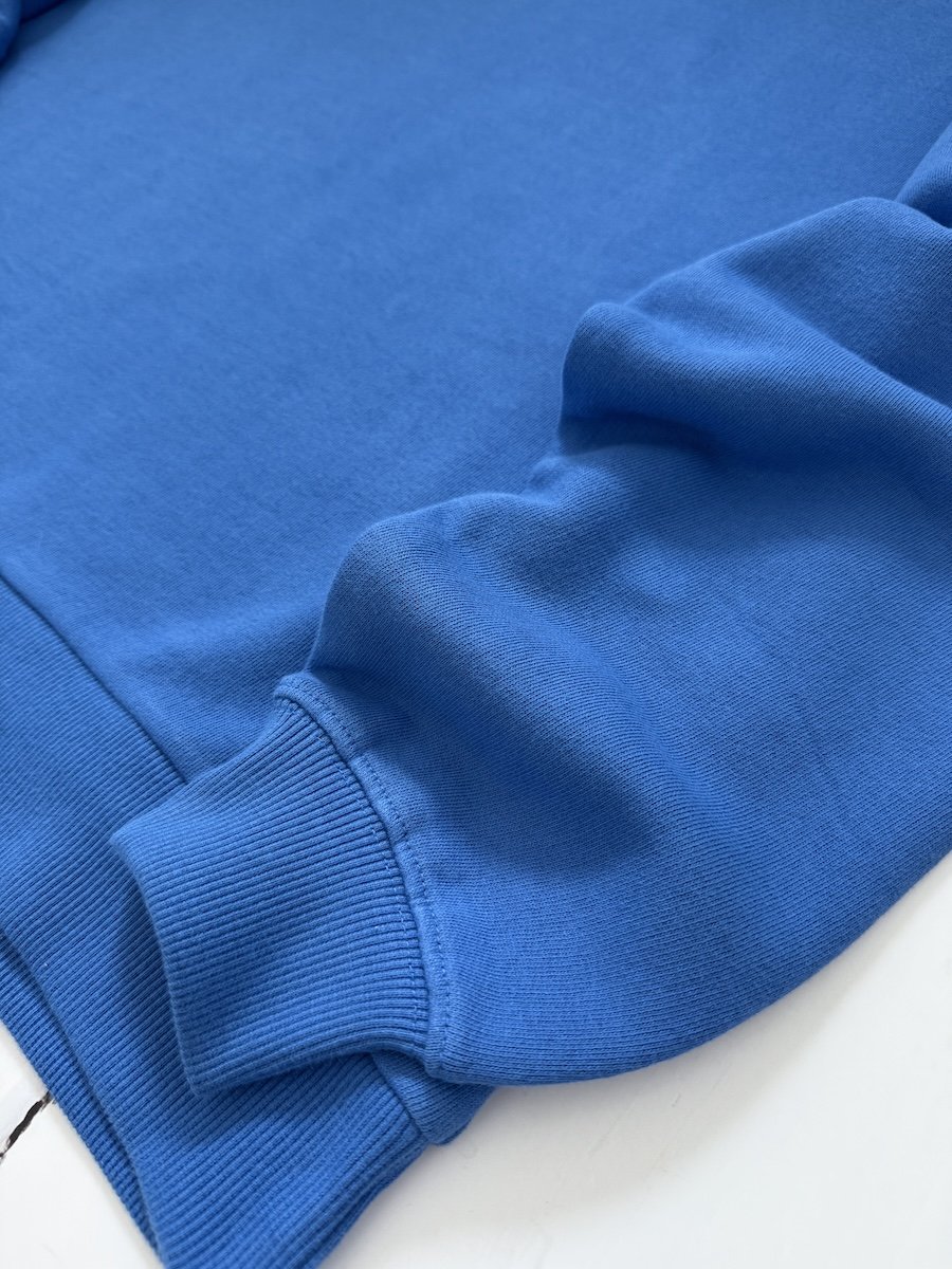 KIT organic cotton boxy sweatshirt French blue | fwp by rae