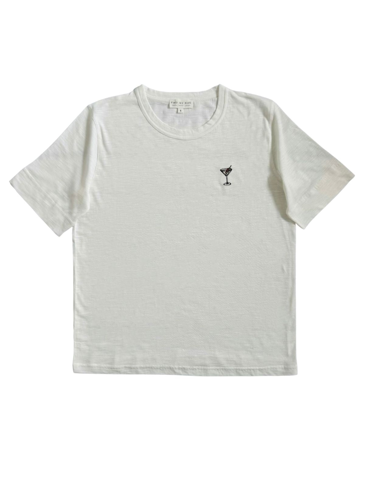 Martini Mini Embroidered T-Shirt