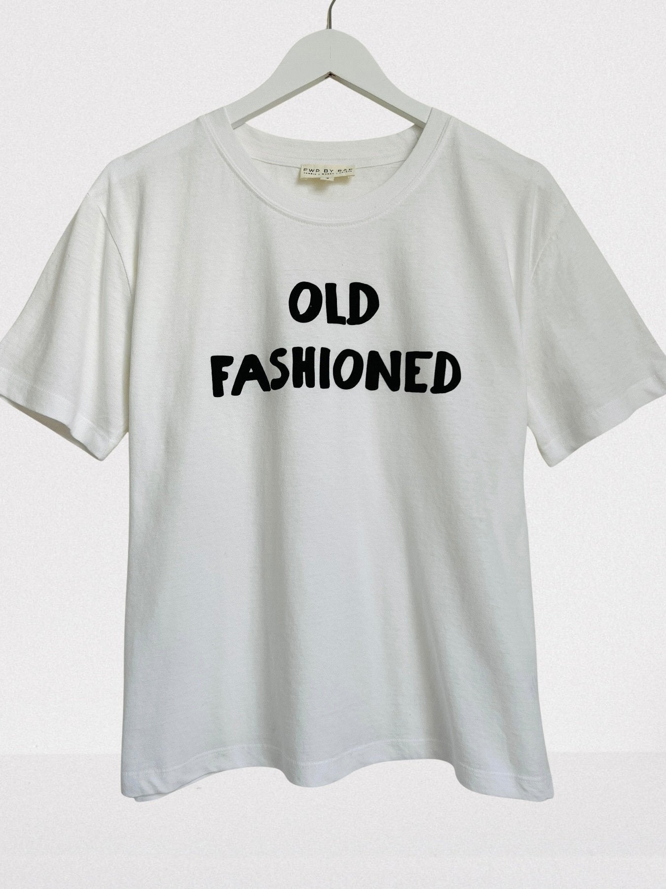 Old fashioned slogan t-shirt | fwp by rae