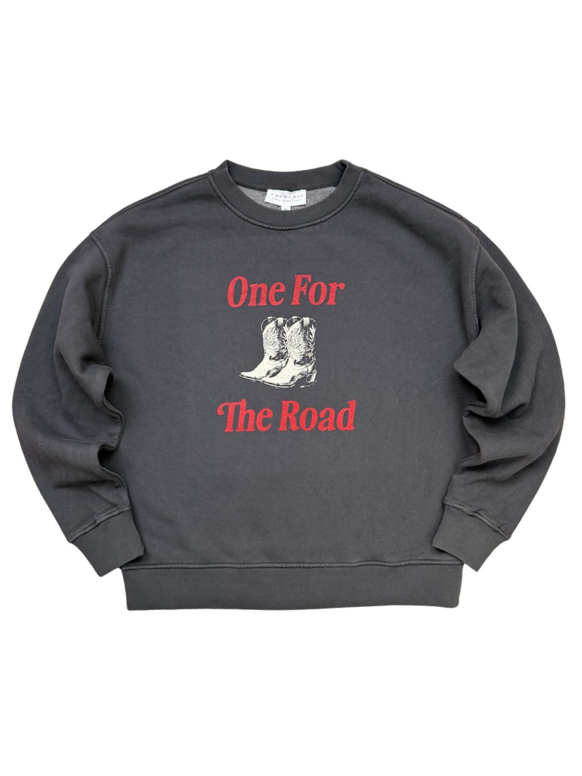 One For The Road Sweatshirt Anthracite