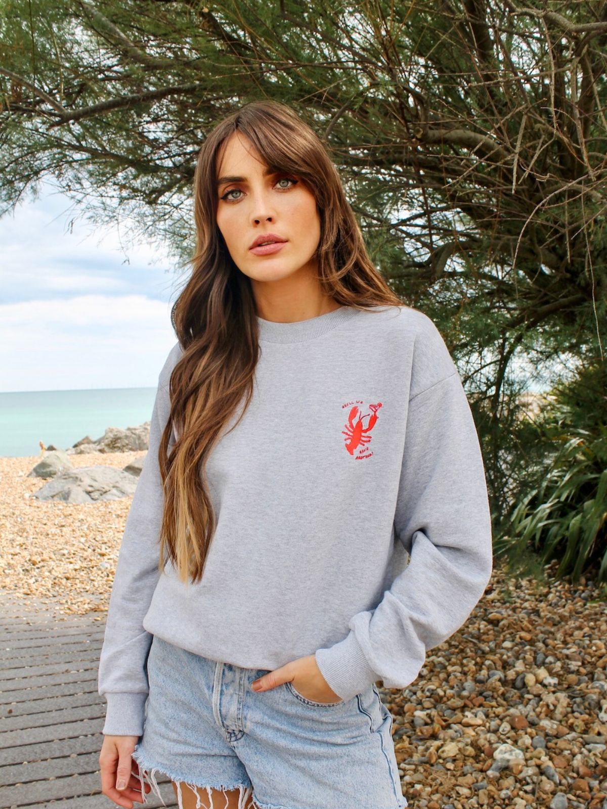 Lobster Print Sweatshirt
