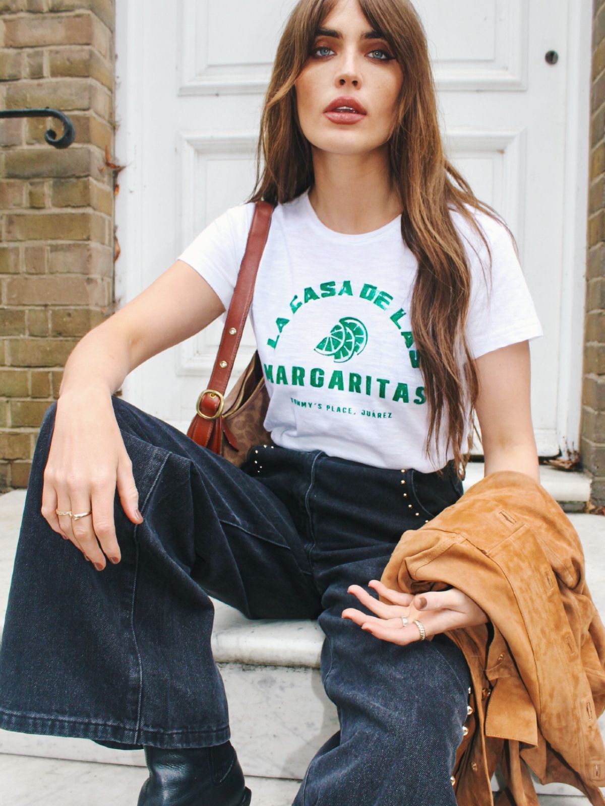 Margaritas Organic Cotton Modal Slub T-Shirt