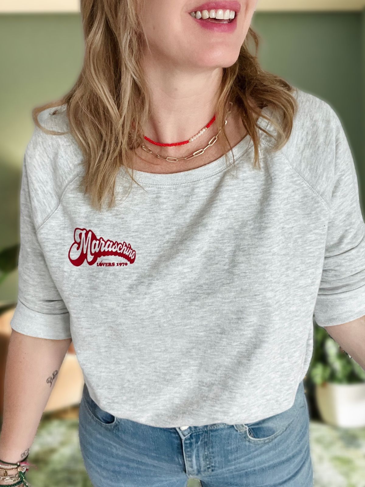 Maraschino lovers 1970 sweatshirt | fwp by rae