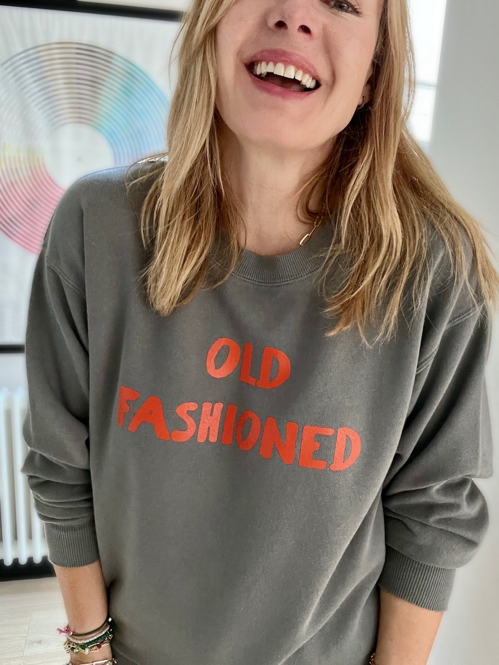 Old Fashioned Sweatshirt washed olive | fwp by rae