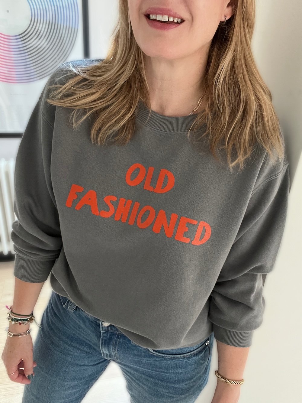 Old Fashioned Sweatshirt washed olive | fwp by rae