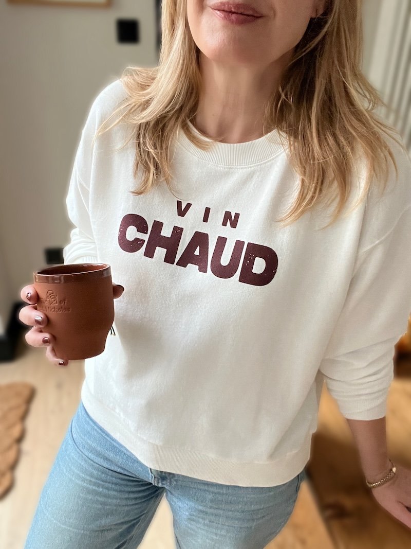 vin chaud sweatshirt winter white | fwp by rae