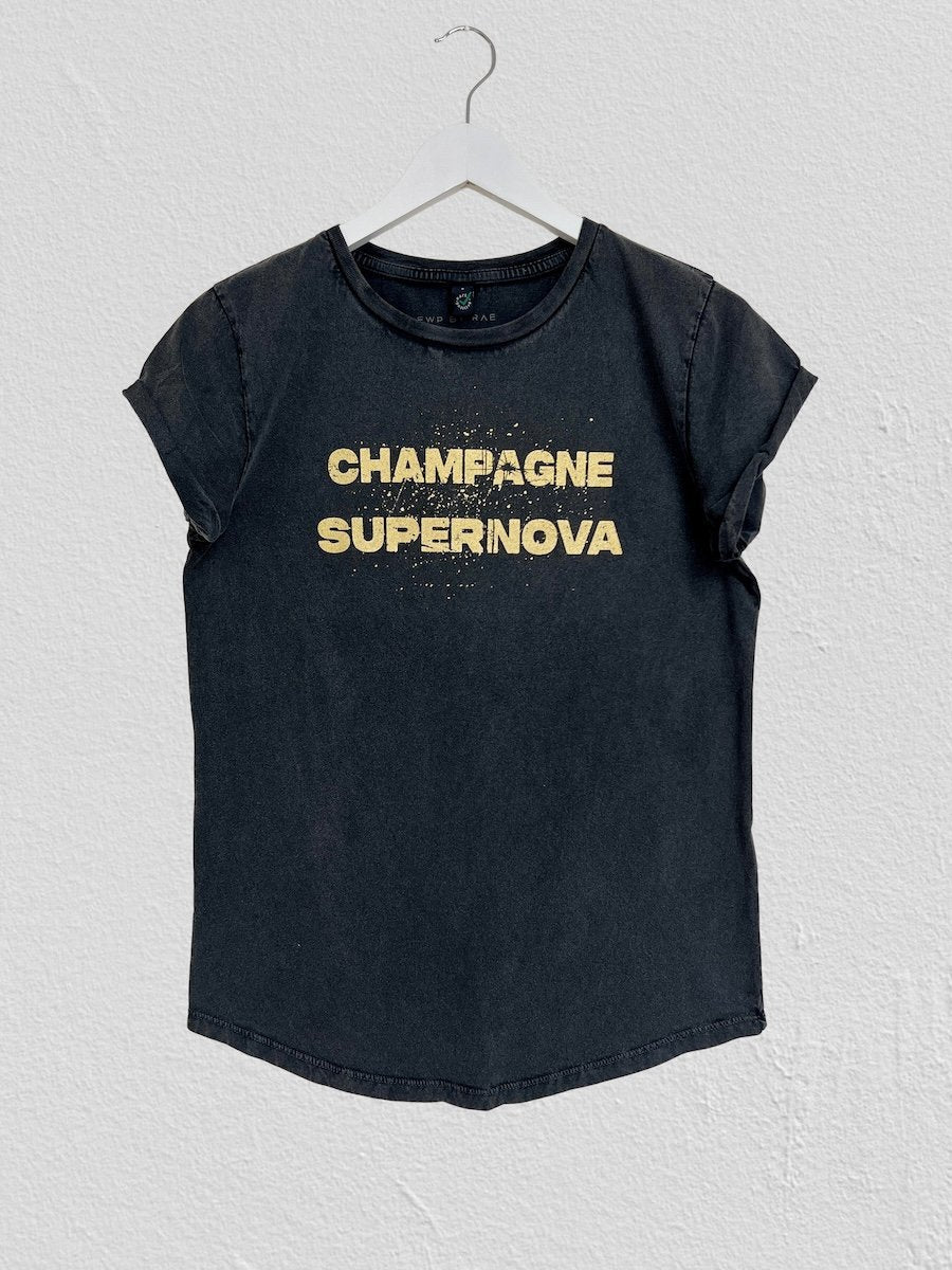 champagne supernova tee | fwp by rae