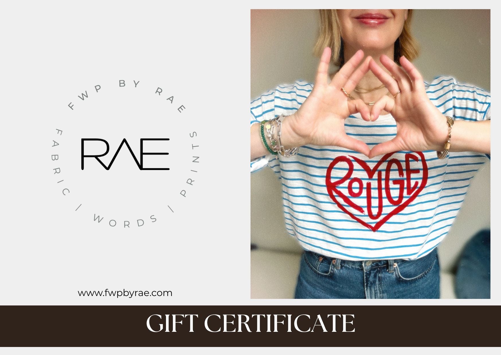 FWP by Rae Gift Card