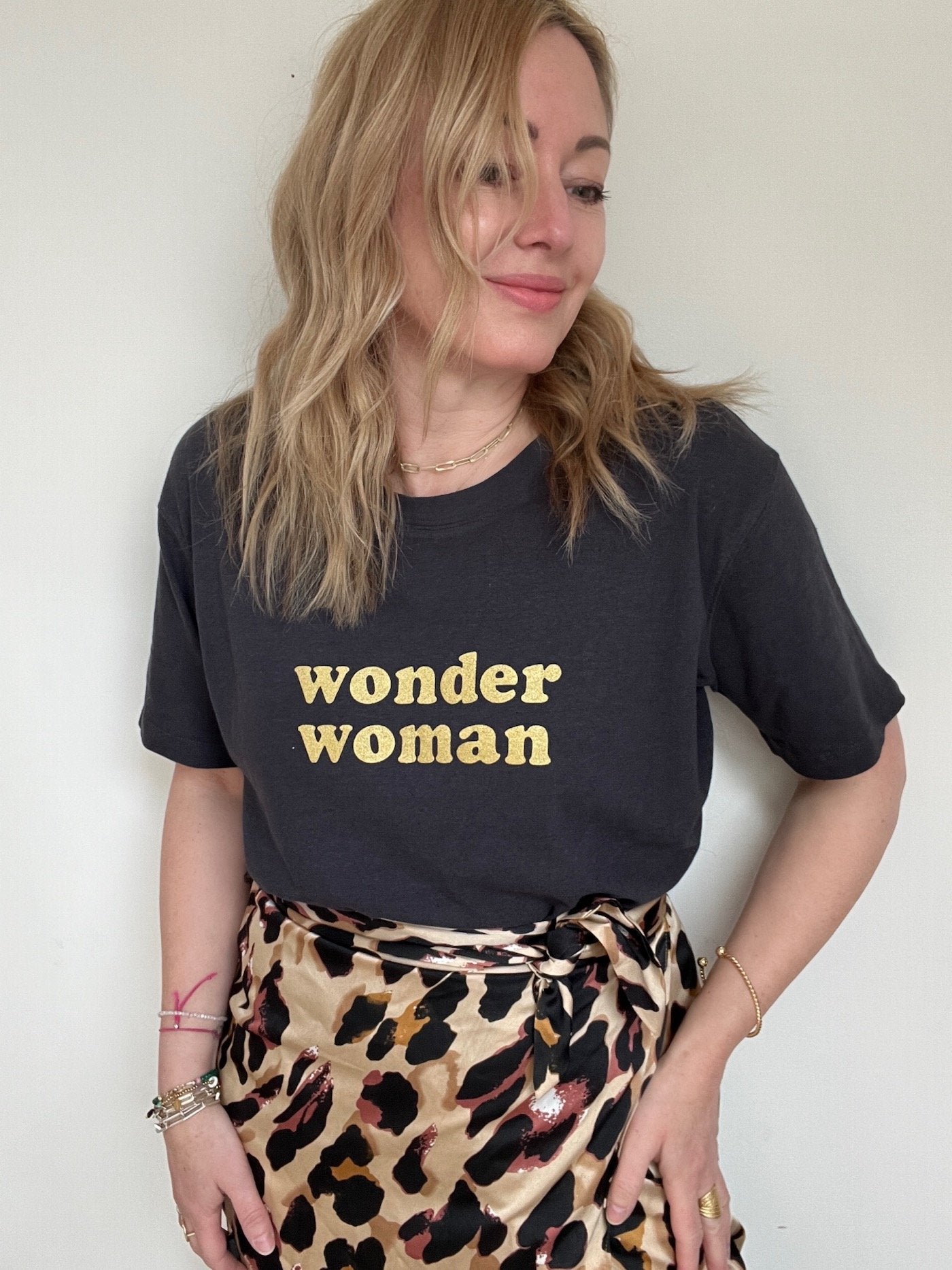 Wonder Woman t-shirt grey | fwp by rae