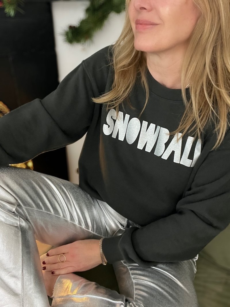 snowball sweatshirt grey silver | fwp by rae