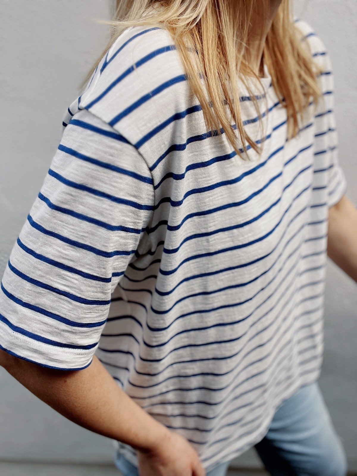 Stripe Oversized t-shirt | fwp by rae