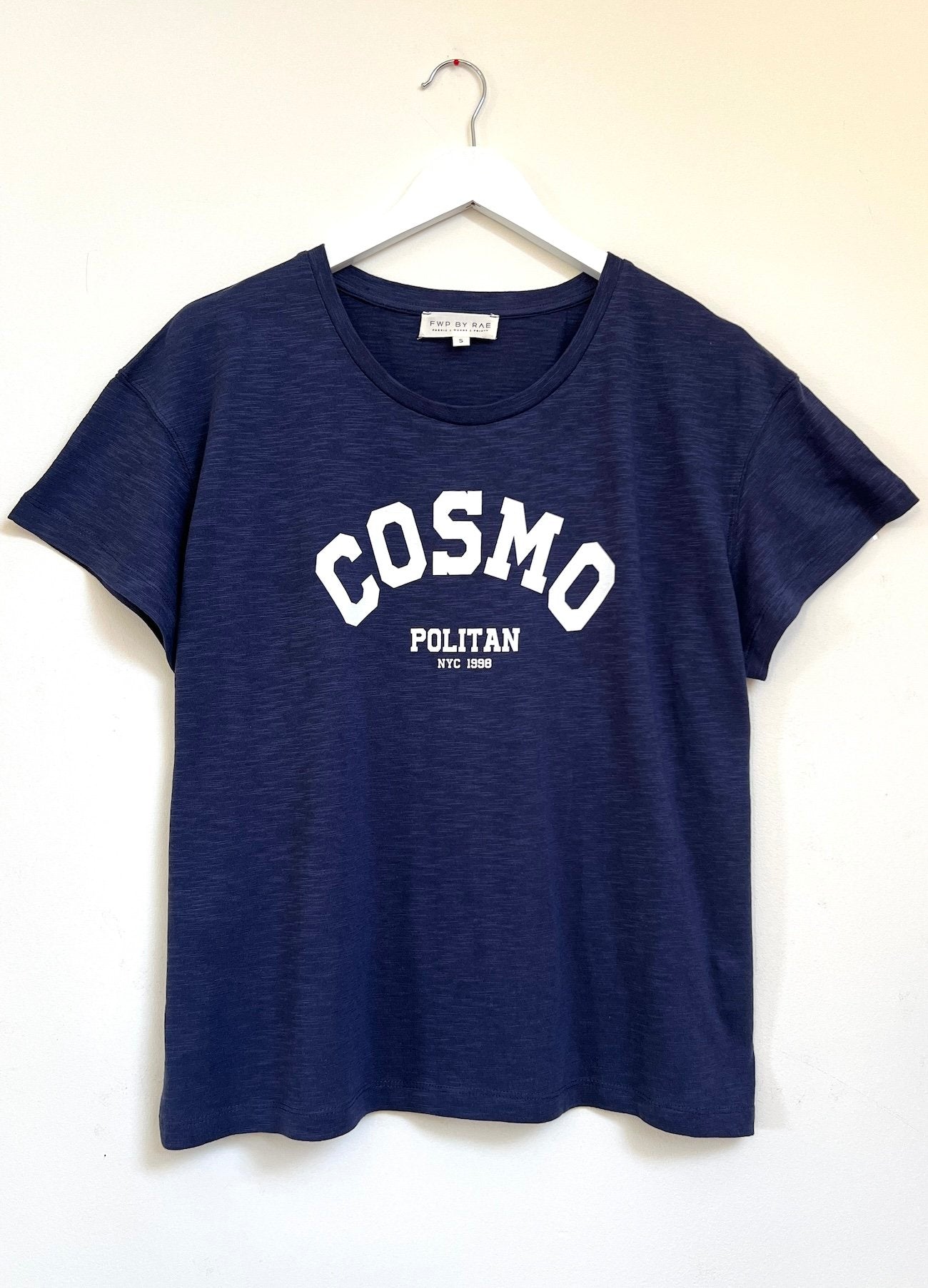 cosmo tee navy white | fwp by rae