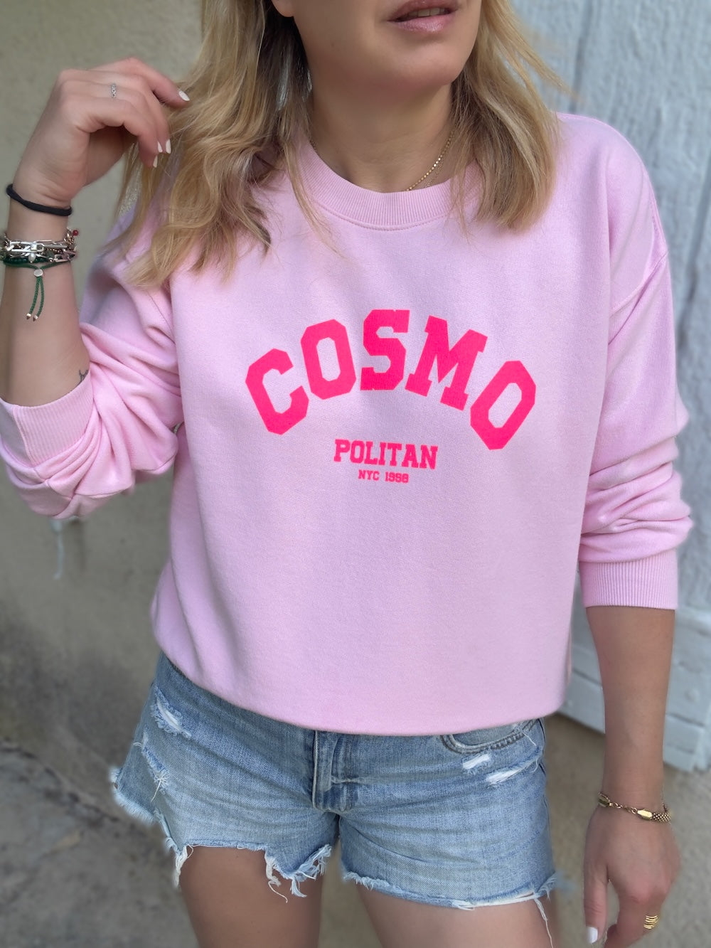 Cosmo Sweatshirt Pink