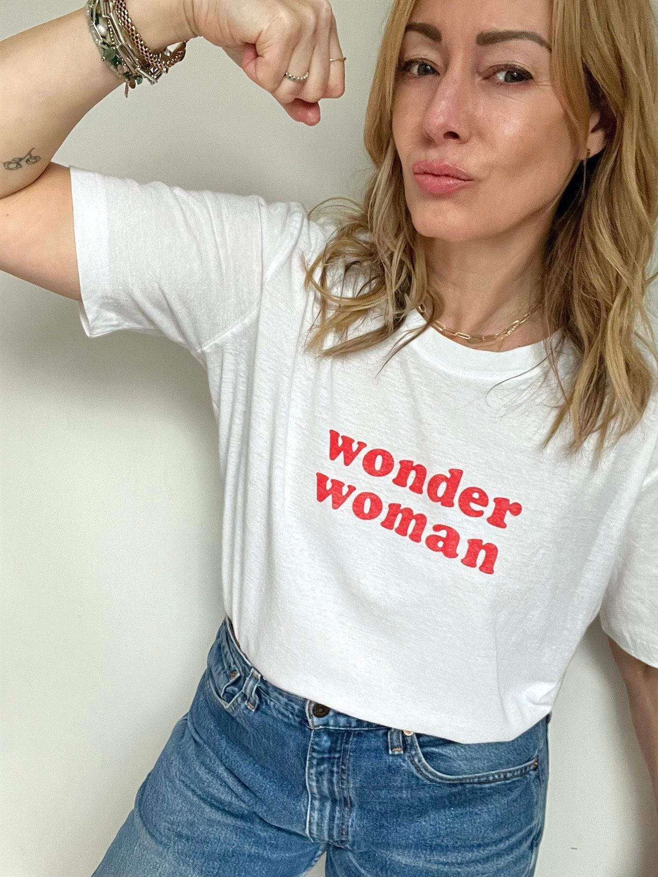 Wonder Woman t-shirt | fwp by rae | change a girls life campaign