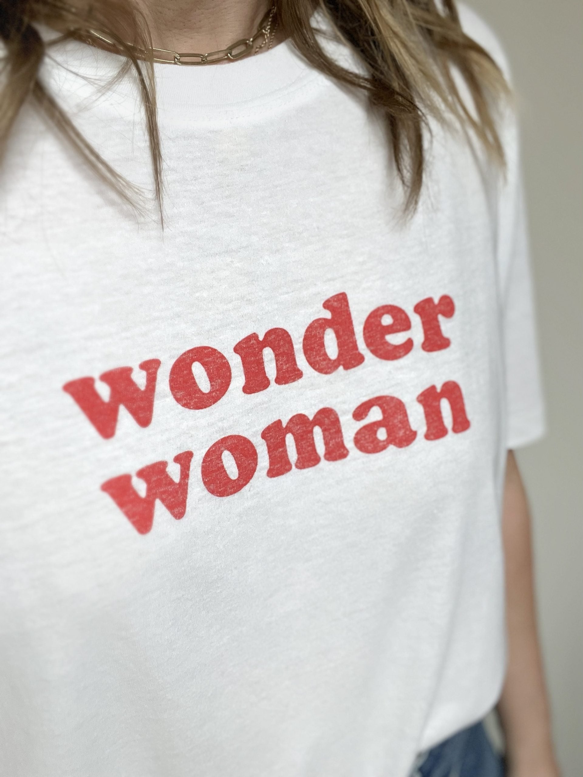 Wonder Woman t-shirt | fwp by rae | change a girls life campaign