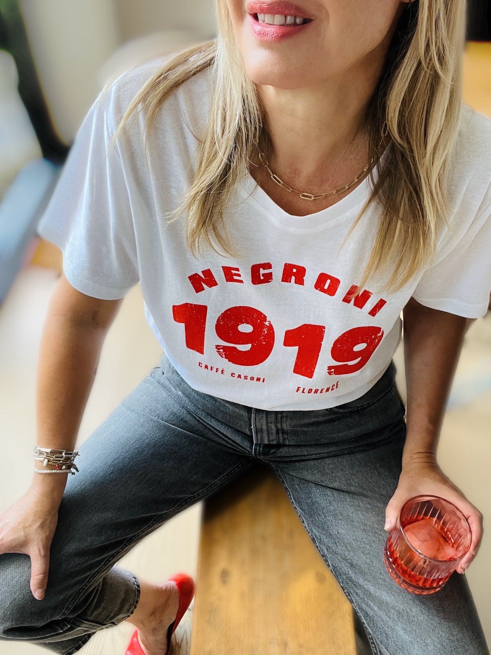 Negroni t-shirt | fwp by rae | cocktail t-shirt