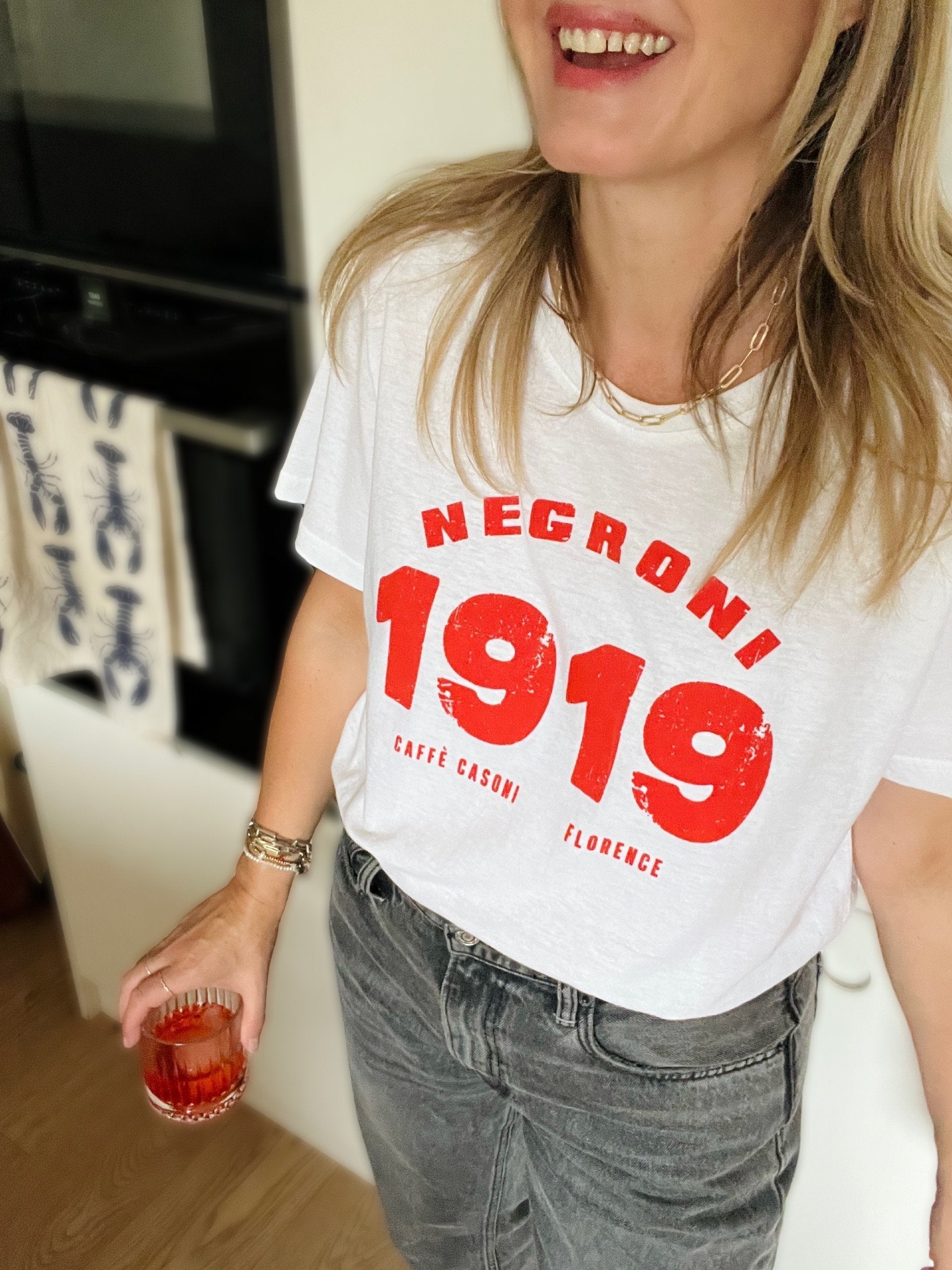 Negroni t-shirt | fwp by rae | cocktail t-shirt