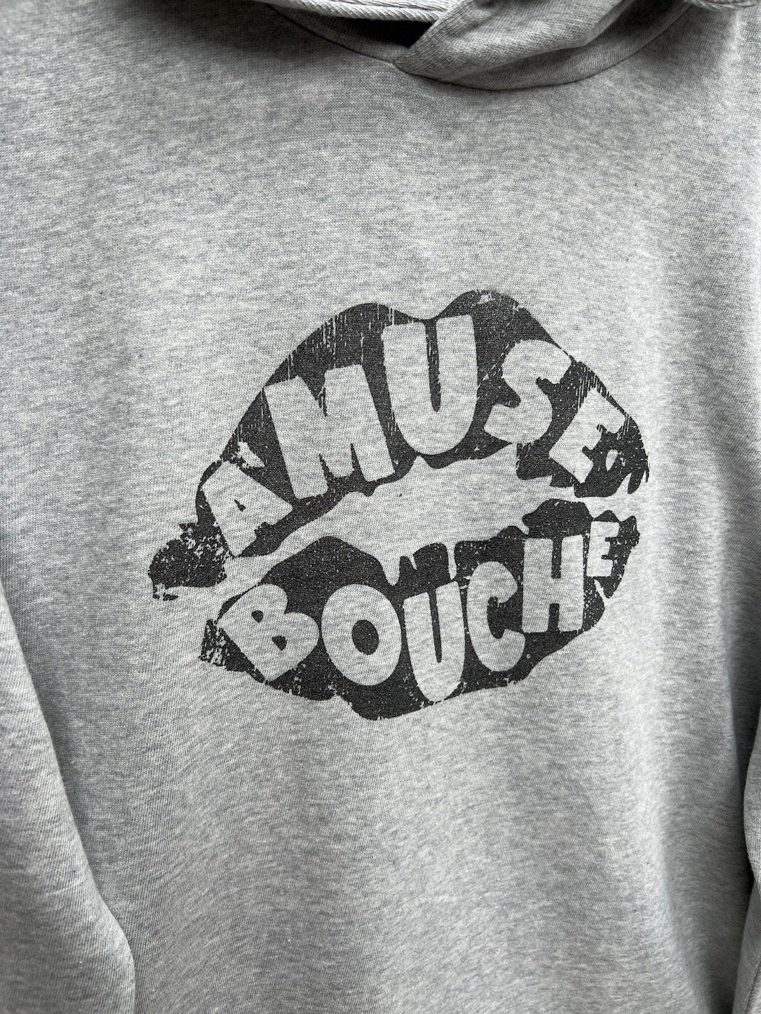 amuse bouche hoodie marl grey | fwp by rae