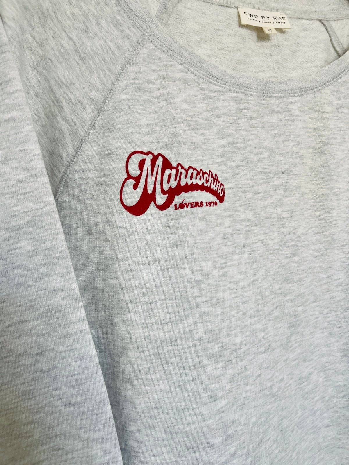 Maraschino lovers 1970 sweatshirt | fwp by rae