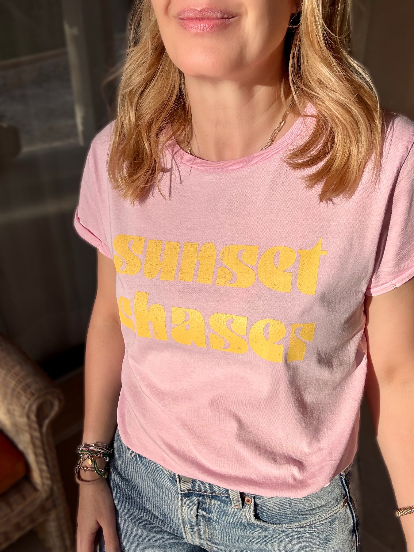 Sunset Chaser Pink T-Shirt