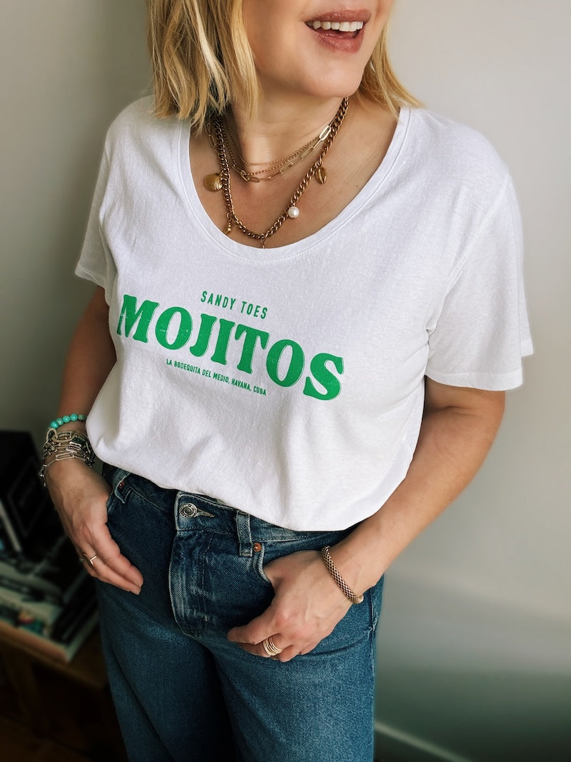 Mojitos Tee White