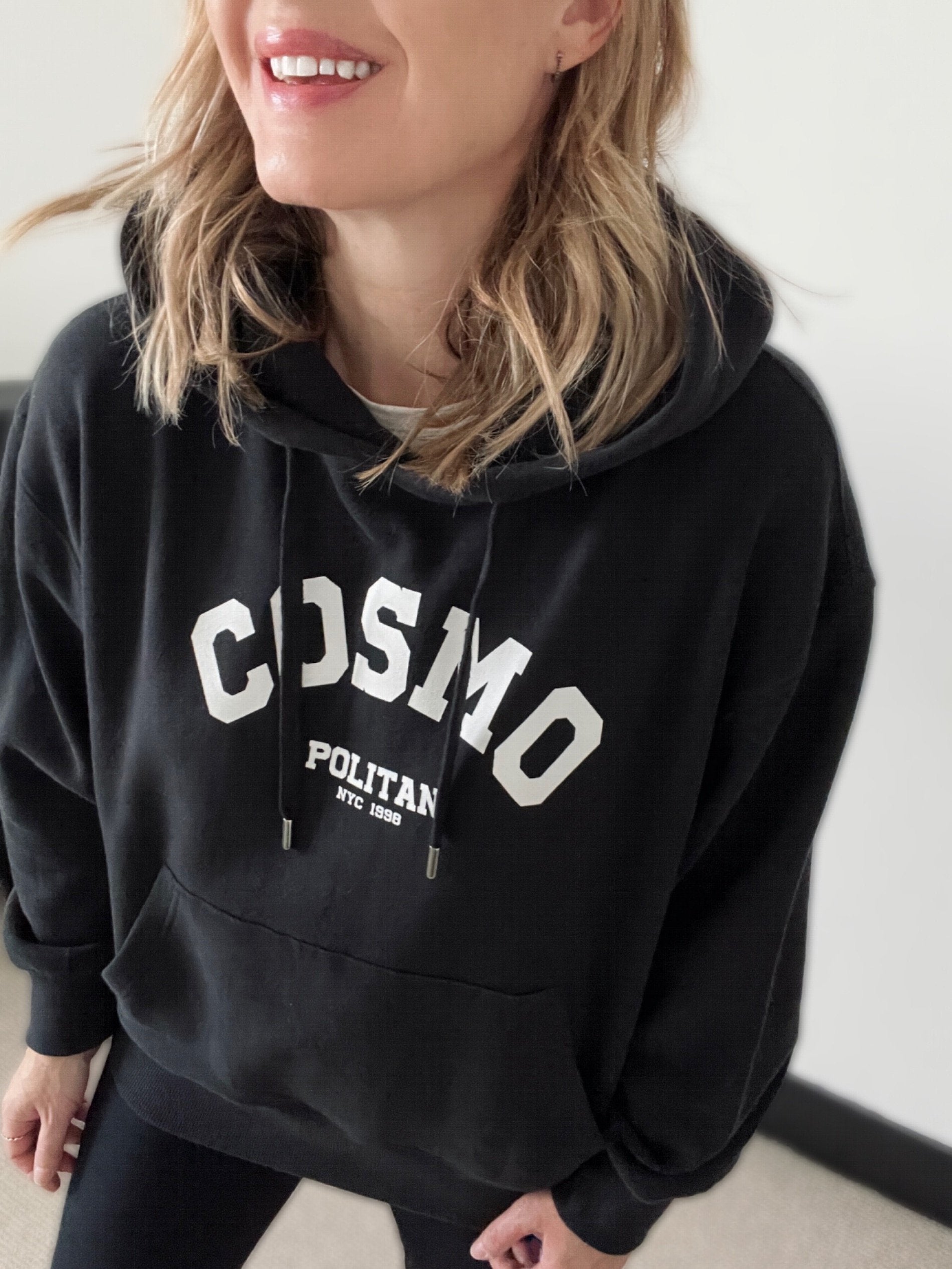 cosmo oversized hoodie black white | fwp by rae hoodie