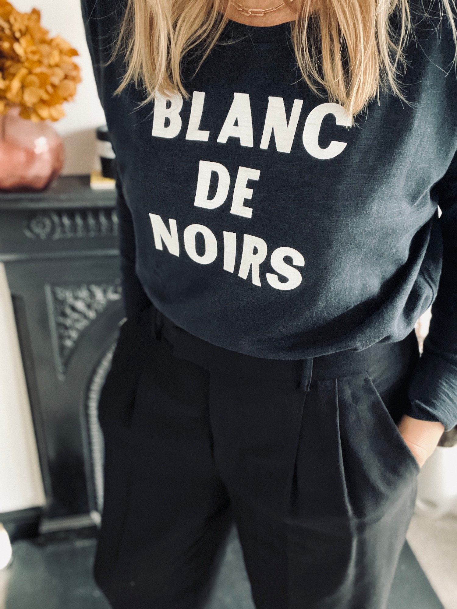 blanc de noirs long sleeve tee | fwp by rae