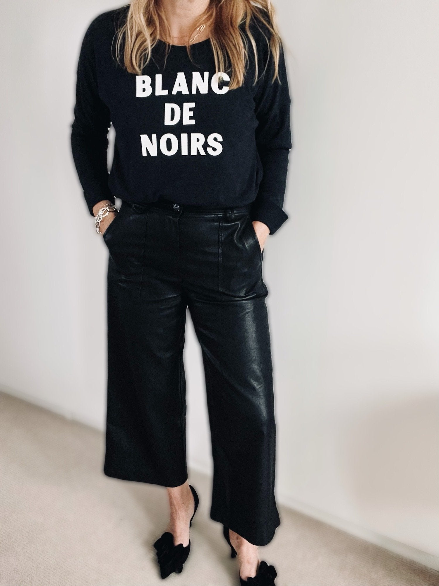 blanc de noirs long sleeve tee | fwp by rae